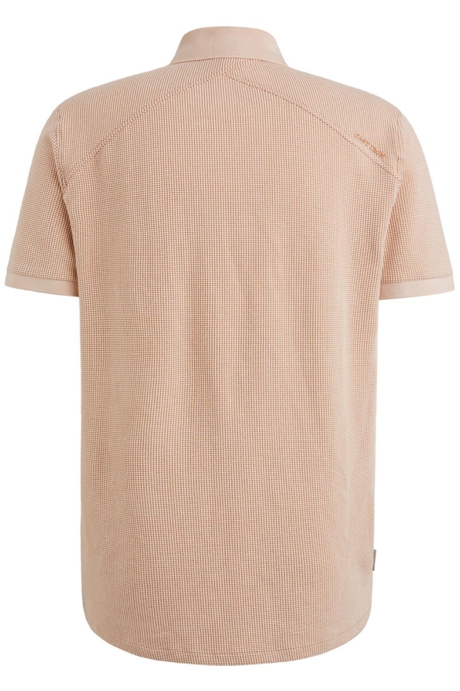 POLO MET WAFELSTRUCTUUR CPSS2504889 7106 CREAM TAN